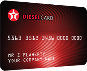 Texaco Diesel Fuel Card